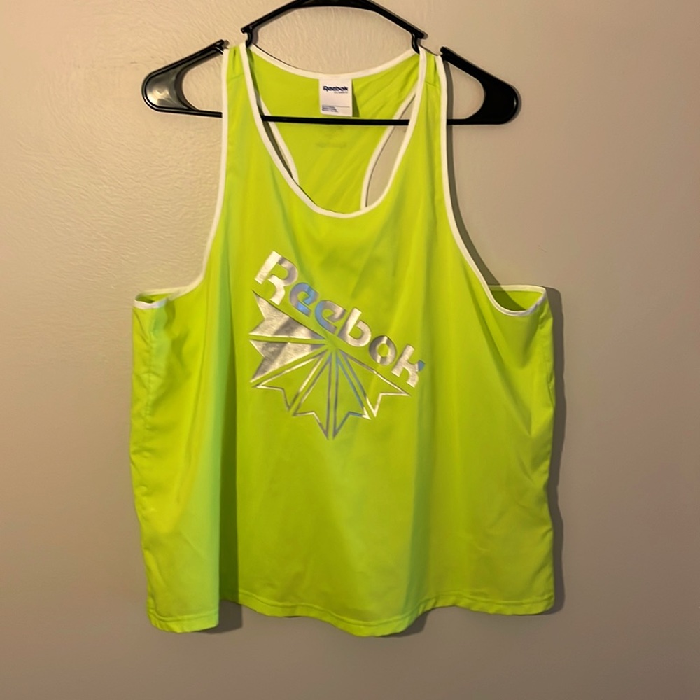 NEON green Reebok Classic Tank